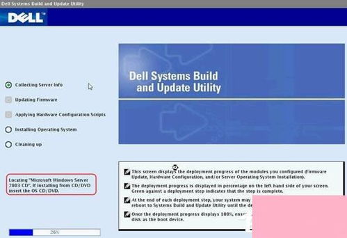 电脑系统小知识 戴尔DELL服务器是如何安装Win2003系统的